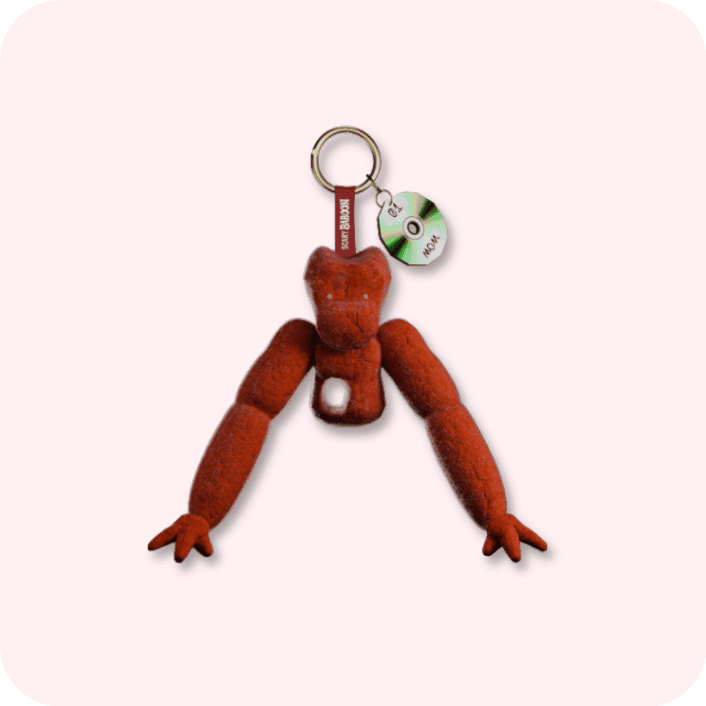 Scary Baboon Plushie MEATMAN Scary Baboon Plushie MEATMAN